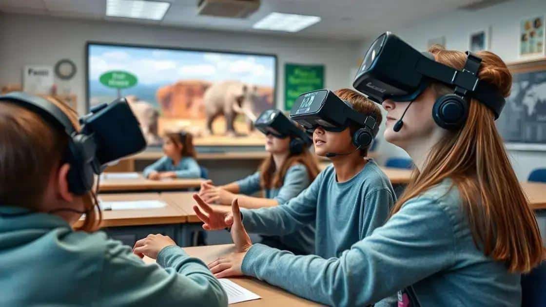 Benefits of immersive education