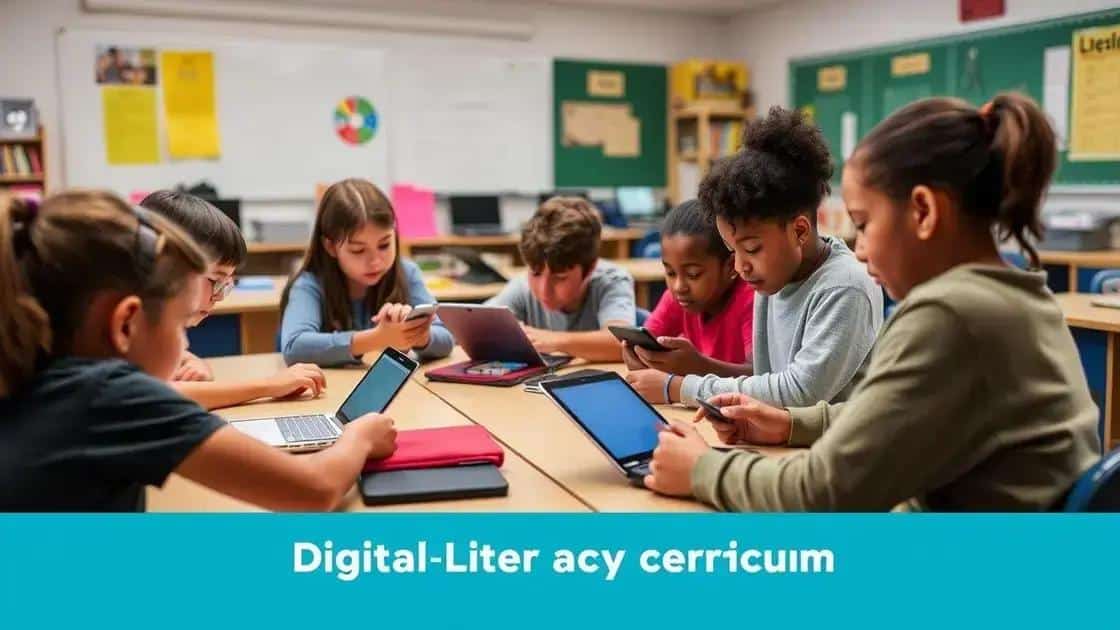 Key components of effective digital literacy curricula
