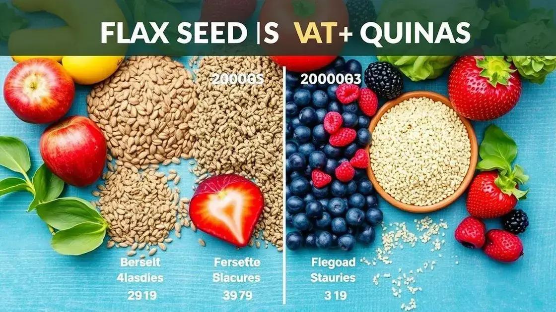 Flax seeds vs other superfoods