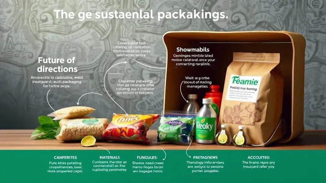 Challenges and future directions for sustainable packaging