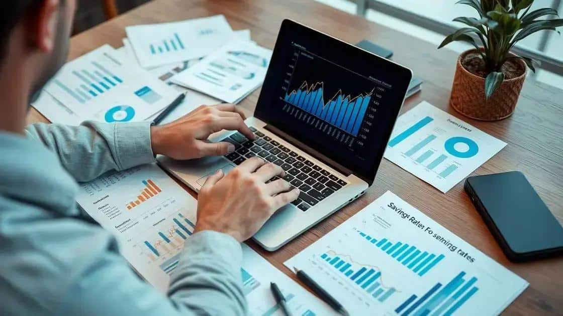 Current trends in savings rates