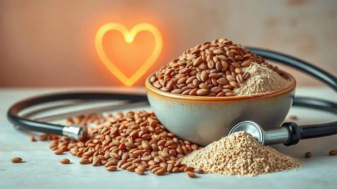 How flax seeds improve heart health