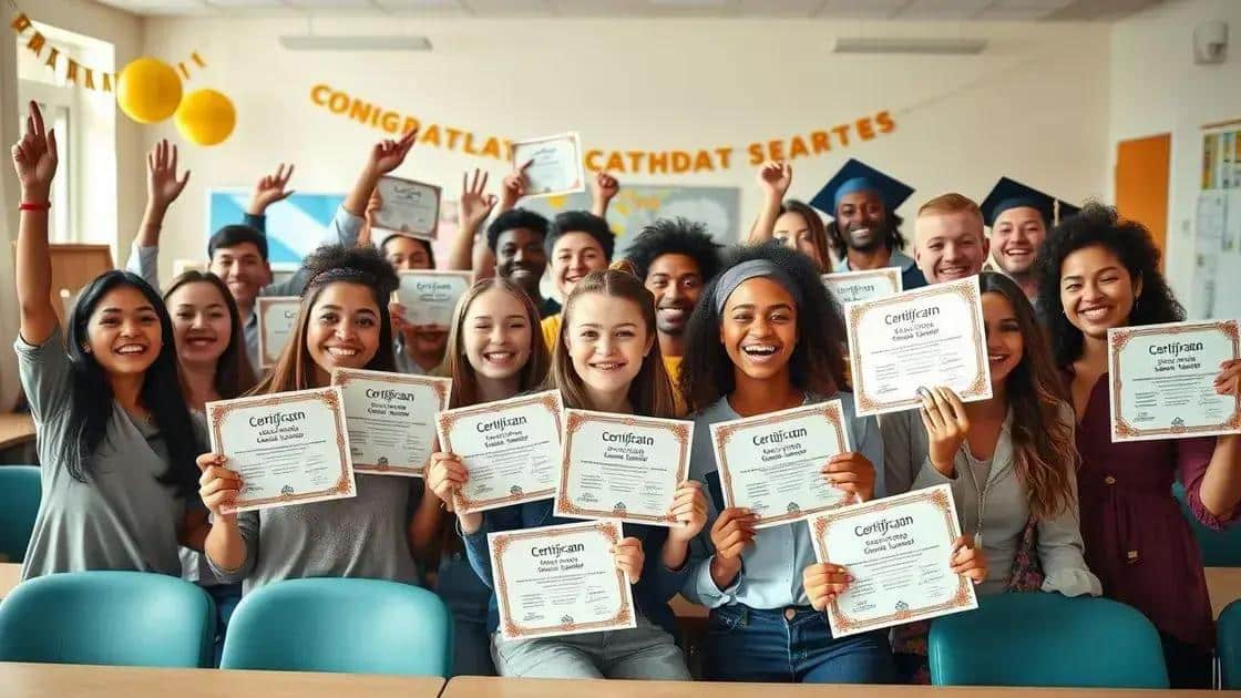 Real-life success stories from certified students