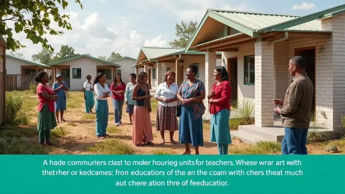 Impact of housing on teacher recruitment