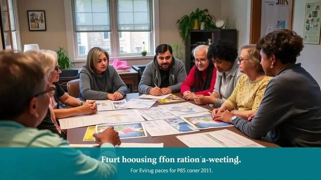 How to get involved in local housing initiatives
