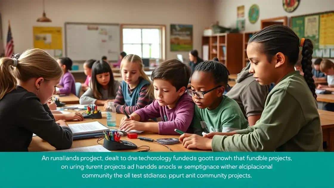 Success stories of funded projects in rural education
