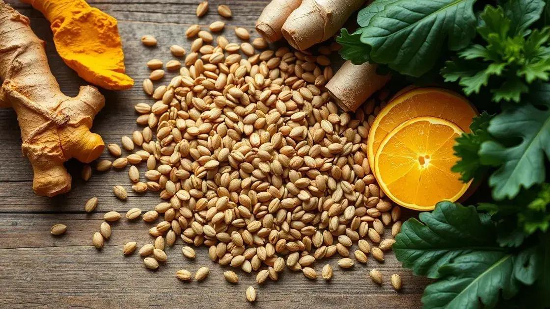 Flax seeds and their anti-inflammatory effects