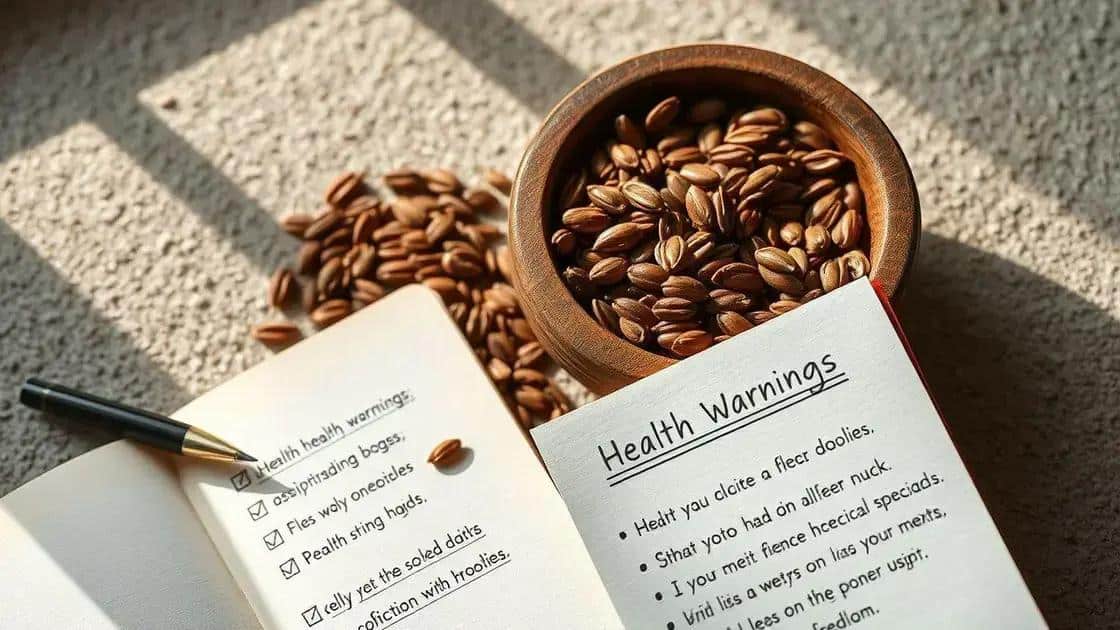 Potential side effects and considerations for flax seeds