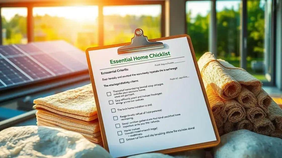 Eligibility criteria for green home renovations