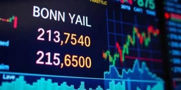 Market volatility causes fluctuations in bond yields