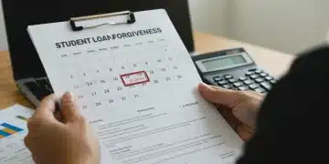 Document detailing student loan forgiveness with 2025 deadline