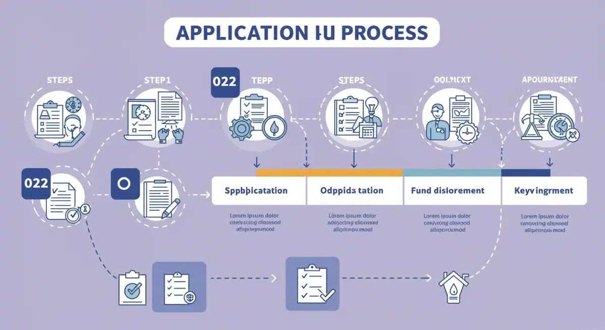 Infographic detailing the LIHEAP application steps for 2026