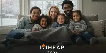 Family enjoying a warm home thanks to LIHEAP energy assistance in 2026