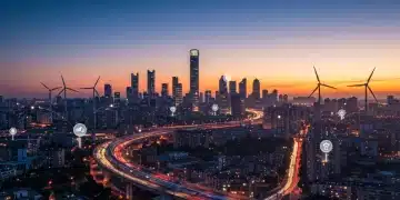 Modern cityscape with advanced infrastructure, symbolizing the 2026 National Infrastructure Plan's job creation.