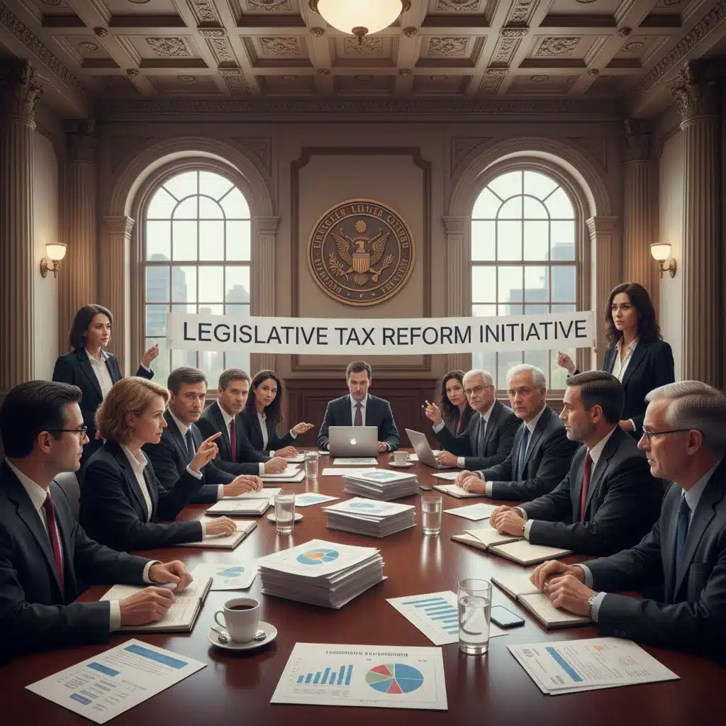 Policymakers discussing federal Child Tax Credit reform