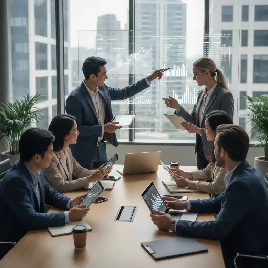 People analyzing investment strategies and financial charts for future planning.