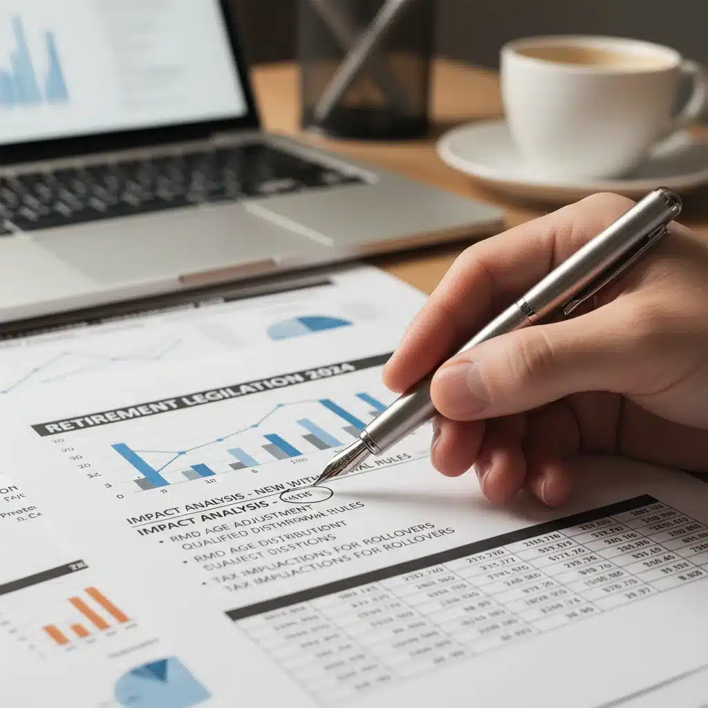 Analyzing complex retirement legislation documents and financial data