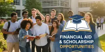 Diverse college students on campus, symbolizing higher education access through Pell Grants
