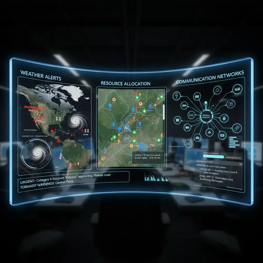 Advanced technology for disaster response and management