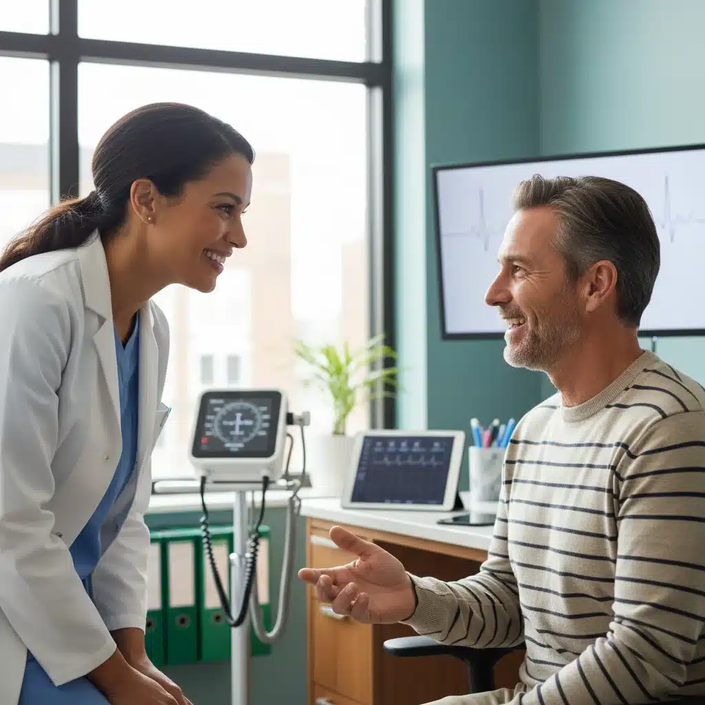 Doctor consulting patient, highlighting quality healthcare and patient trust