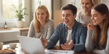 Family discussing student loan repayment options for 2026